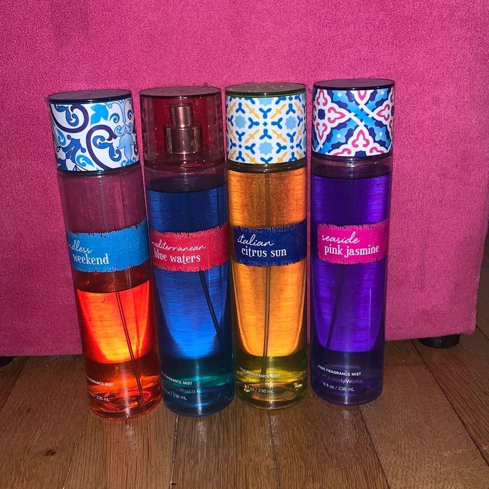 FULL COLLECTION of bath and body works fragrance